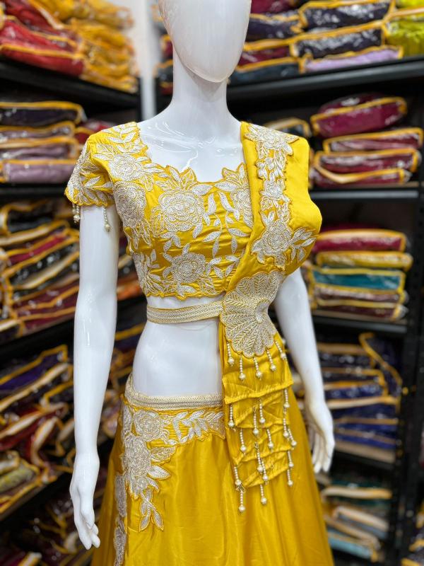 Vivaaha SB 05 Royal Satin Lehenga choli manufacturers in Gujarat